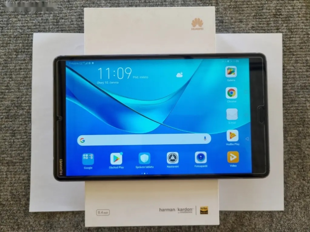 Huawei MediaPad M5, 8,4", 4GB/32GB, LTE, šedý - 9