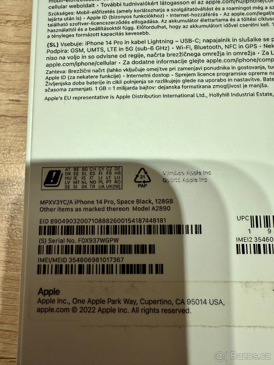 iPhone 14 Pro 128 GB - Space grey - 9