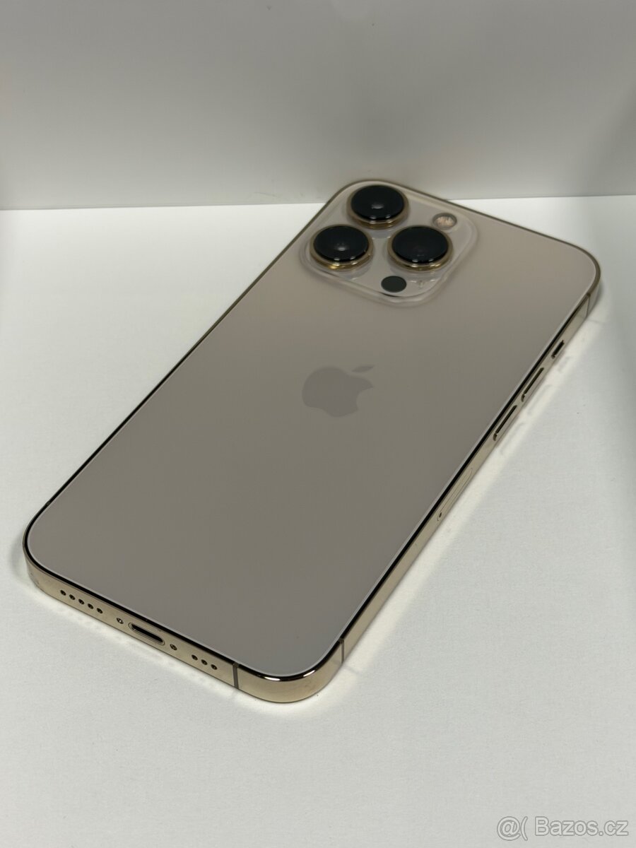 iPhone 13 Pro 256GB Gold 93% Baterie TOP Stav / Záruka - 9