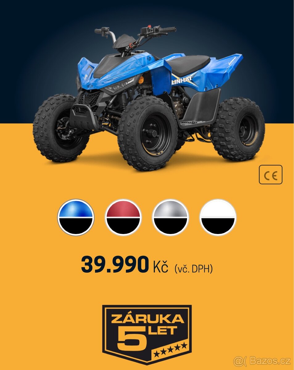 Linhai ATV 110 - dětská čtyřkolka - 9