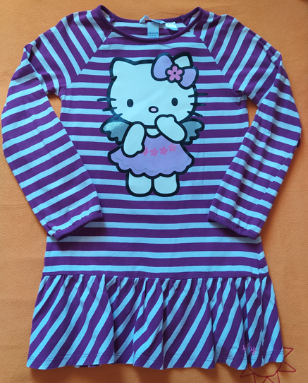 Oblečení pro holku - vel. 122/128 (10 ks) - 9