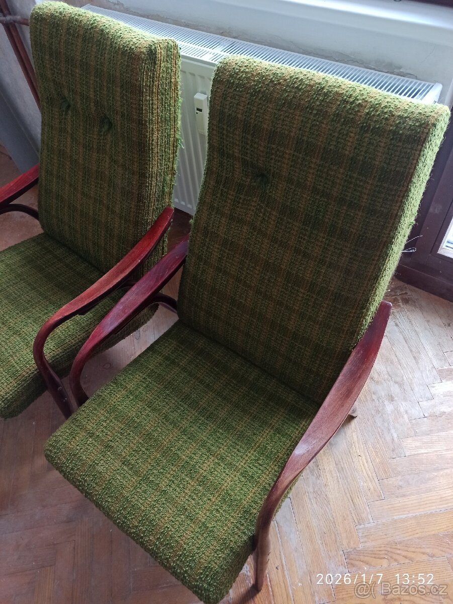 Křeslo, křesla A. Šuman, TON 947 - 9