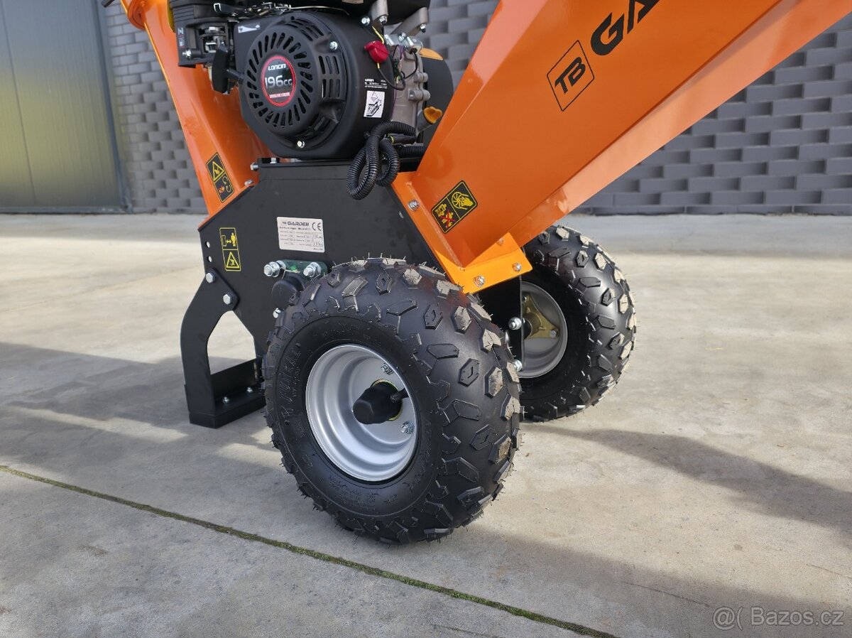Štěpkovač drtič větví 12 cm – benzínový GS650 - 9