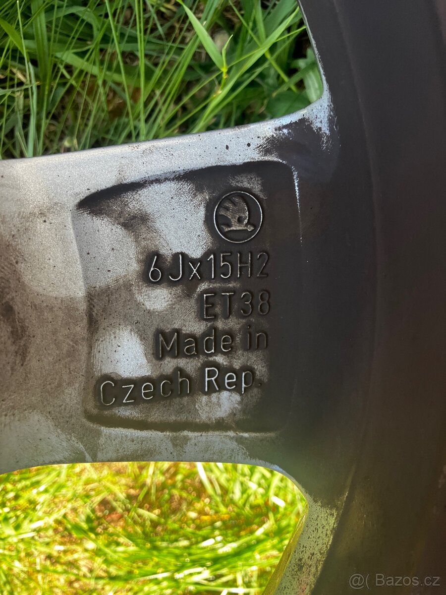 Alu kola 5x100 r15 fabia/rapid - 9