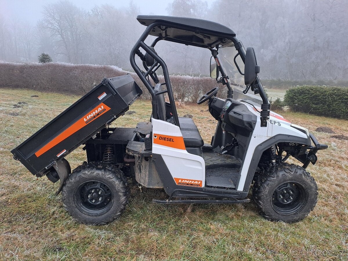 Linhai UTV 1100 Diesel EPS, T1b, bílá - 9