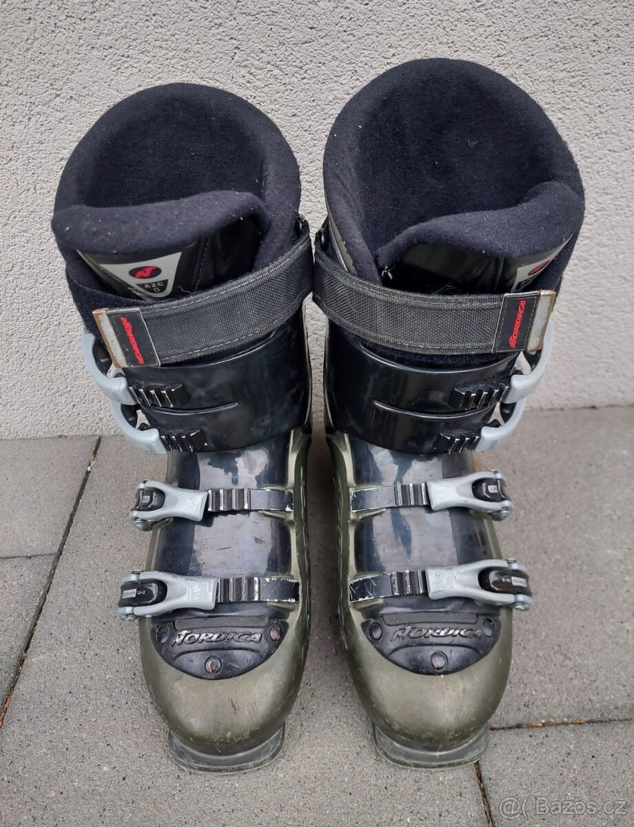 Lyže ELAN, 144 cm + lyžáky NORDICA - 9