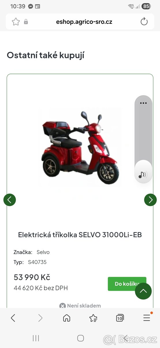 Prodám elektrickou tříkolku - 9