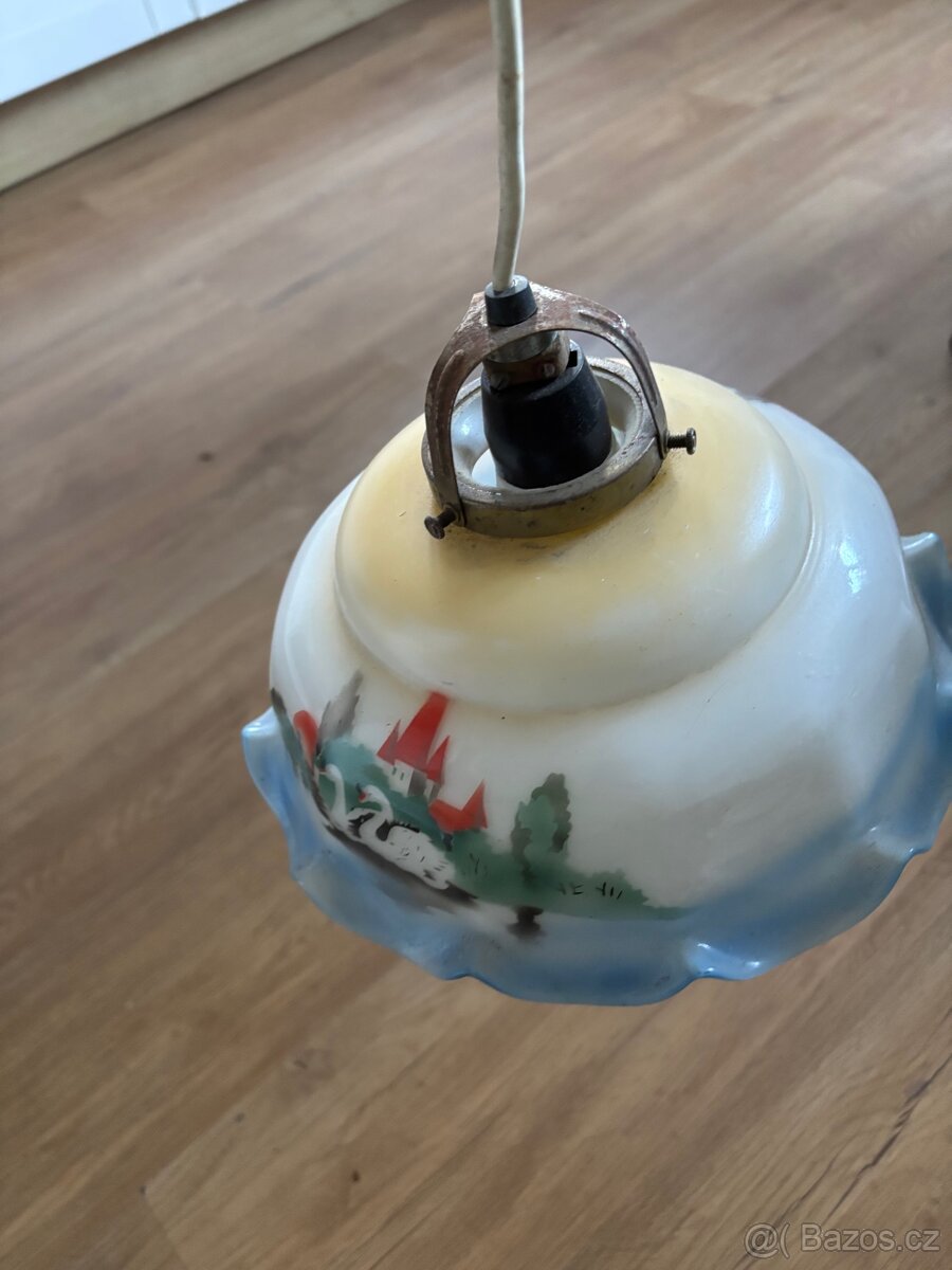 Stará stahovací lampa - 9