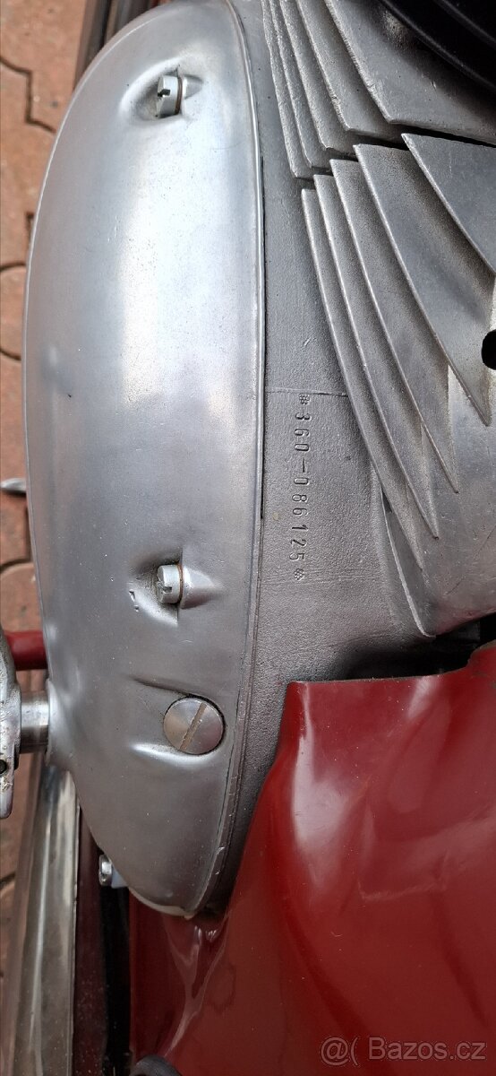 Jawa 350/360 panelka rok 1972 - 9