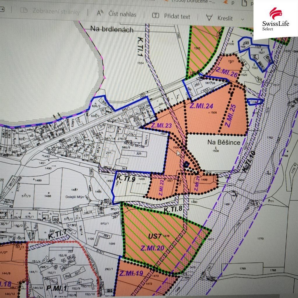 Prodej komerčního pozemku 5484 m2, Mirotice - 9