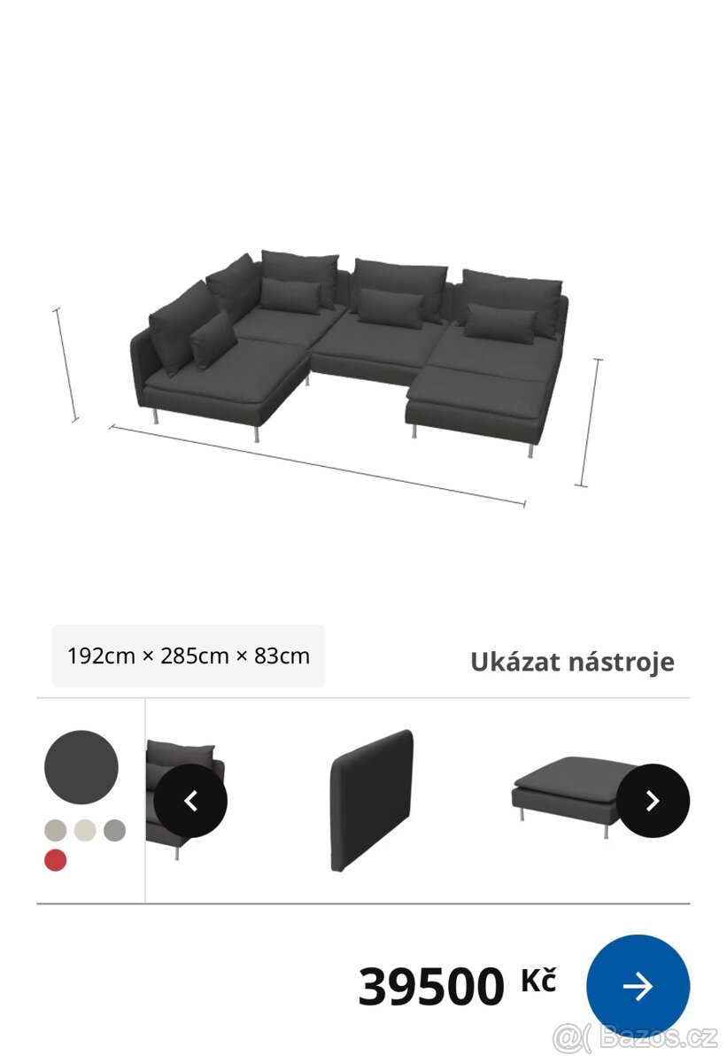 Lenoška - gauč Ikea - 9