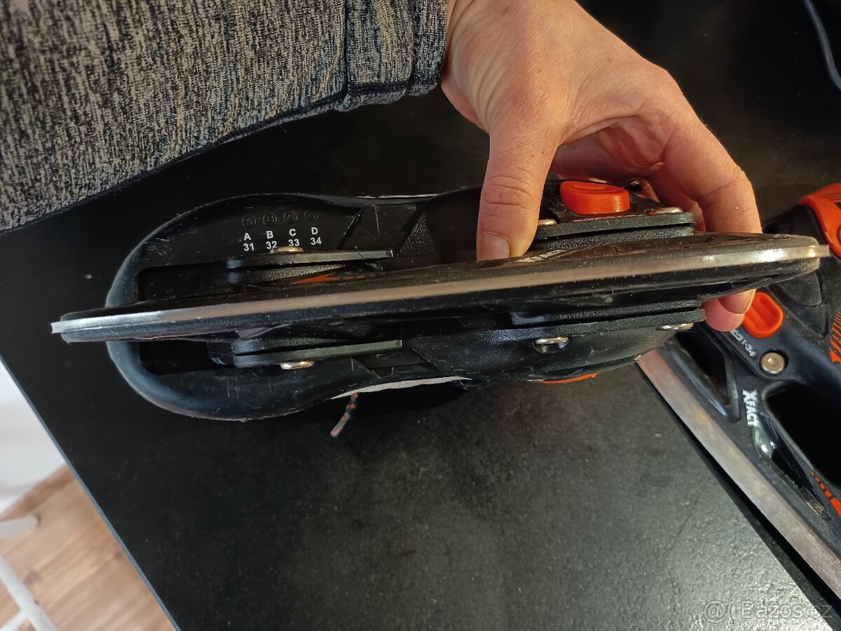 Dětské posuvné brusle na led velikost 31-34 - 9