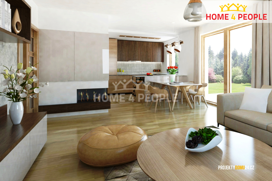 Prodej rodinného domu 4+kk v Uherskěm Brodě - Těšov s pozeme - 9