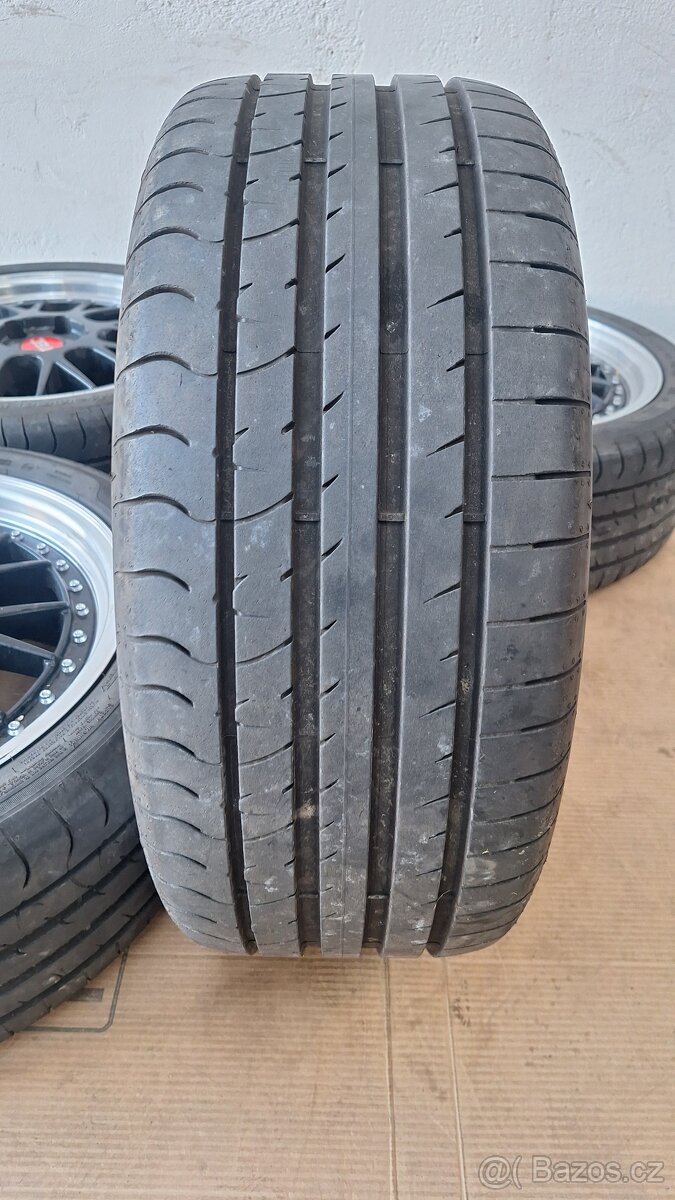 Alu kola Mercedes 18" 5x112 letní pneu 245/40 R18 6+mm - 9