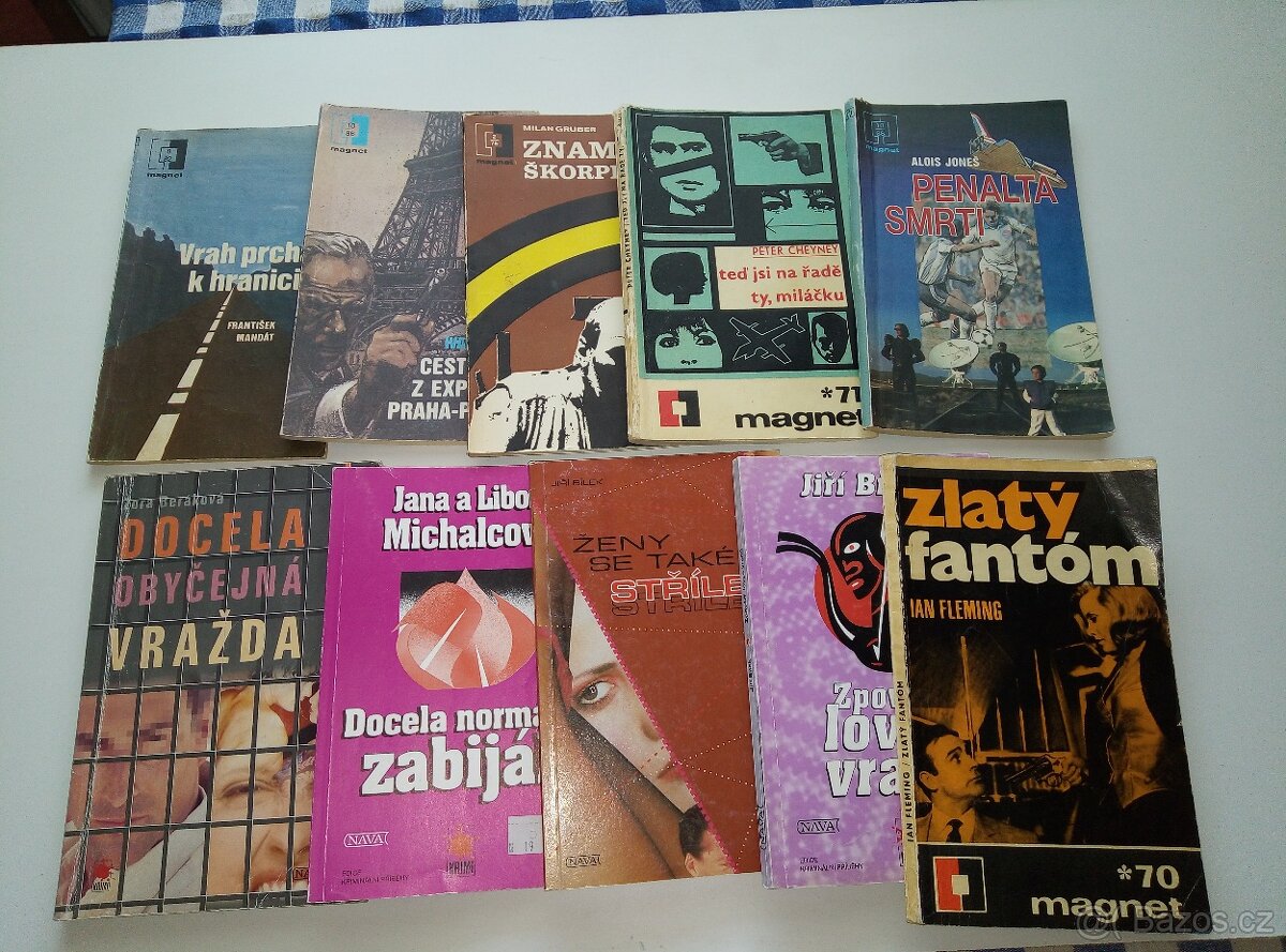 Různé krimi příběhy - 50ks - 9