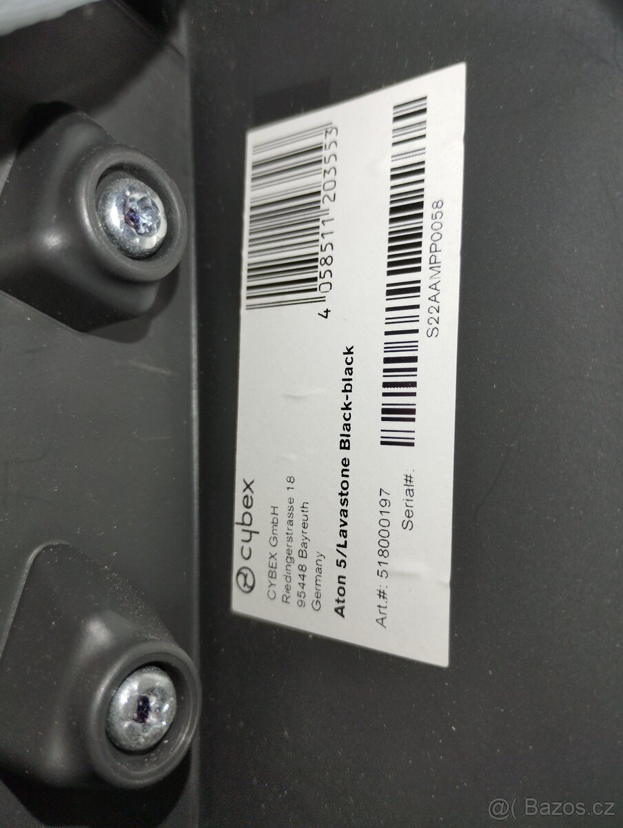 Autosedačka Cybex aton 5 - 9