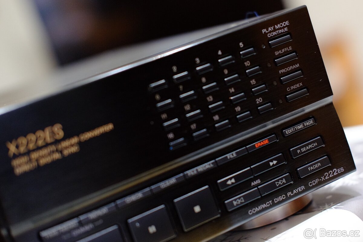 sony - cdp-x 222es - stary perfektne vybaveny a spolehlivy - 9