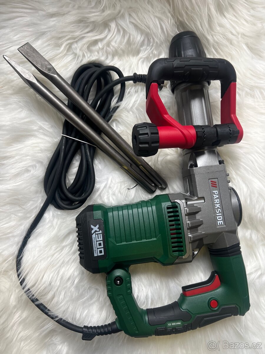 Bourací kladivo parkside s příslušenstvím Nové PC 2.400 Kč - 9