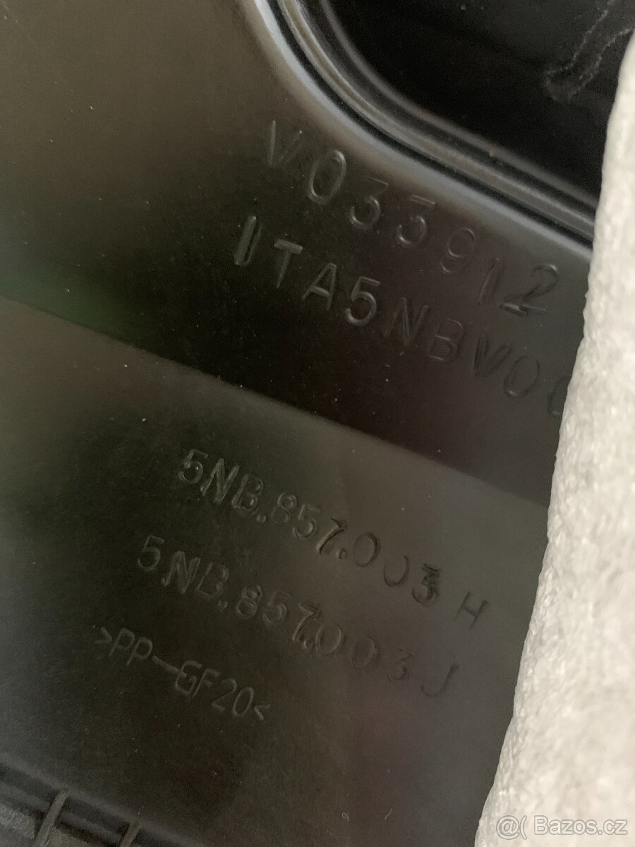 palubka palubni deska vw tiguan 2 II 15- airbagy - 9