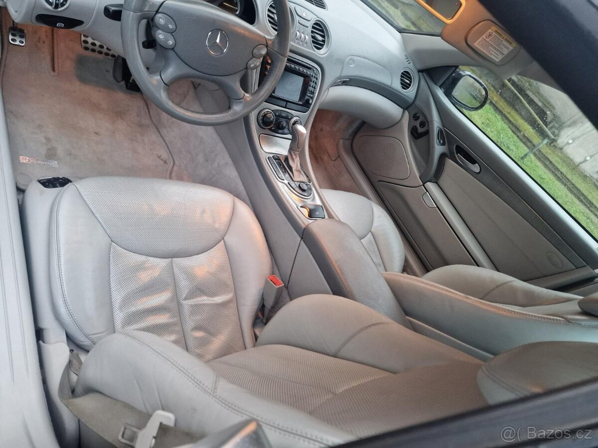 Mercedes SL 500 cabrio, coupe, r230, model 03, 1A stav, naje - 9
