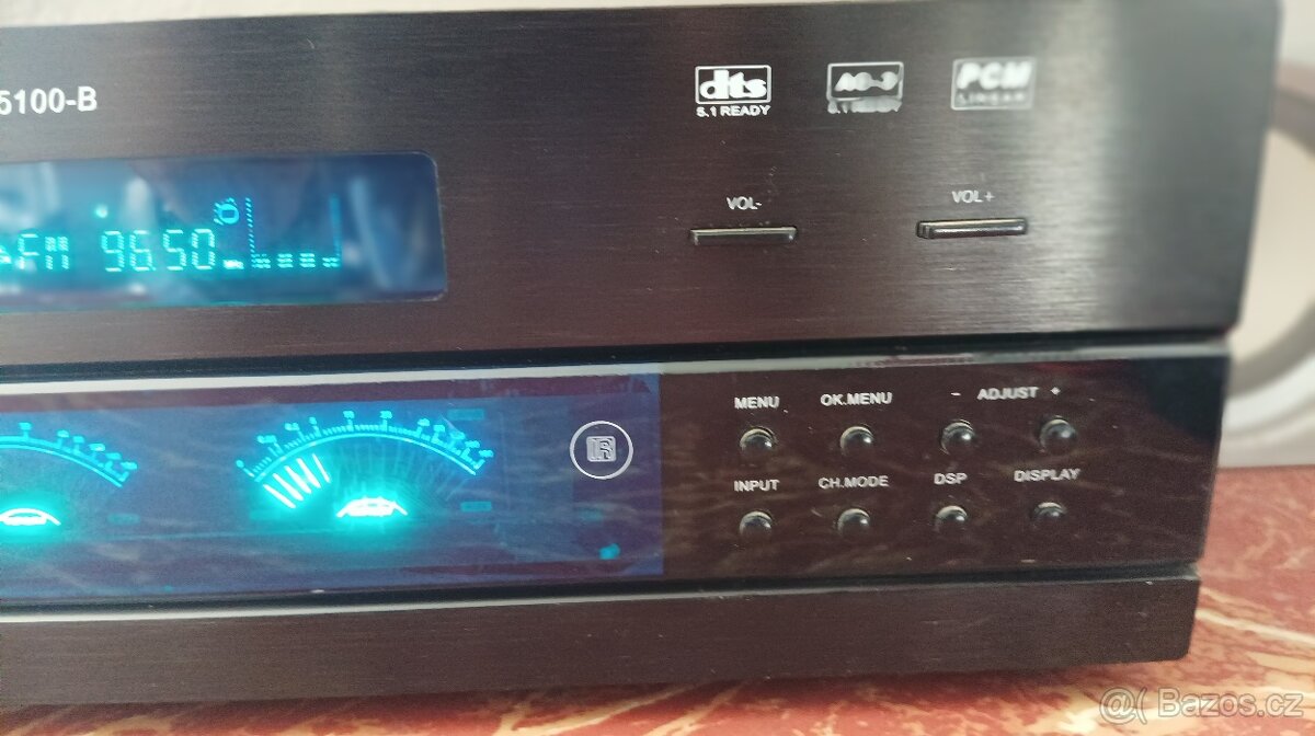 Zánovní receiver auna amp 5100. - 9