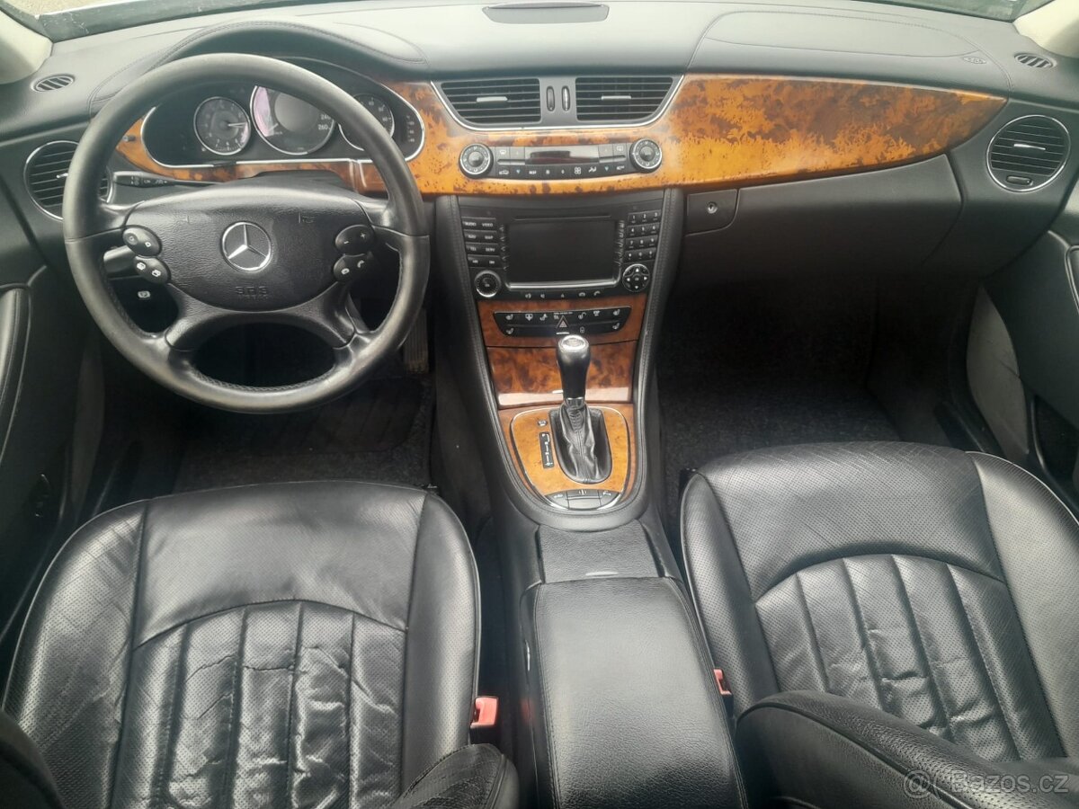 Mercedes Benz CLS500 V8 Benzin+LPG Navi Nová STK xeno - 9