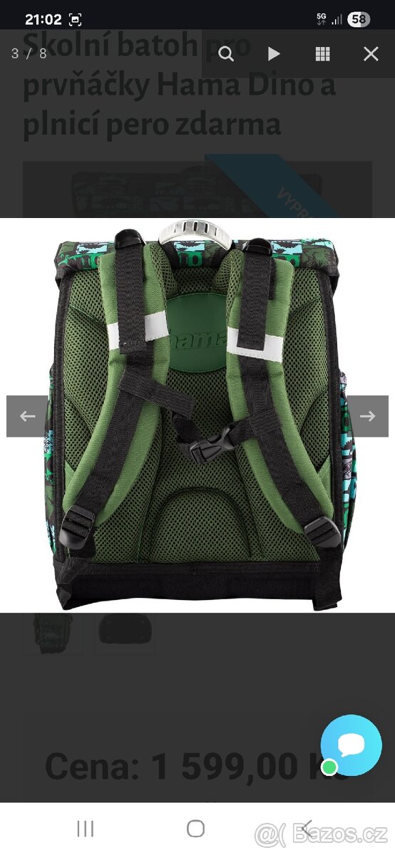 Školní batoh Hama Dino - 9