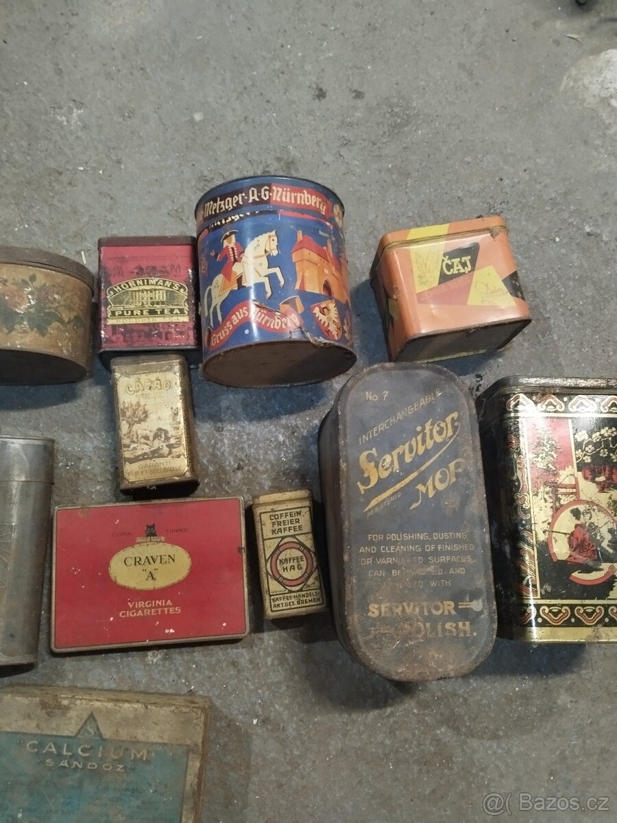 Staré plechovky - 9