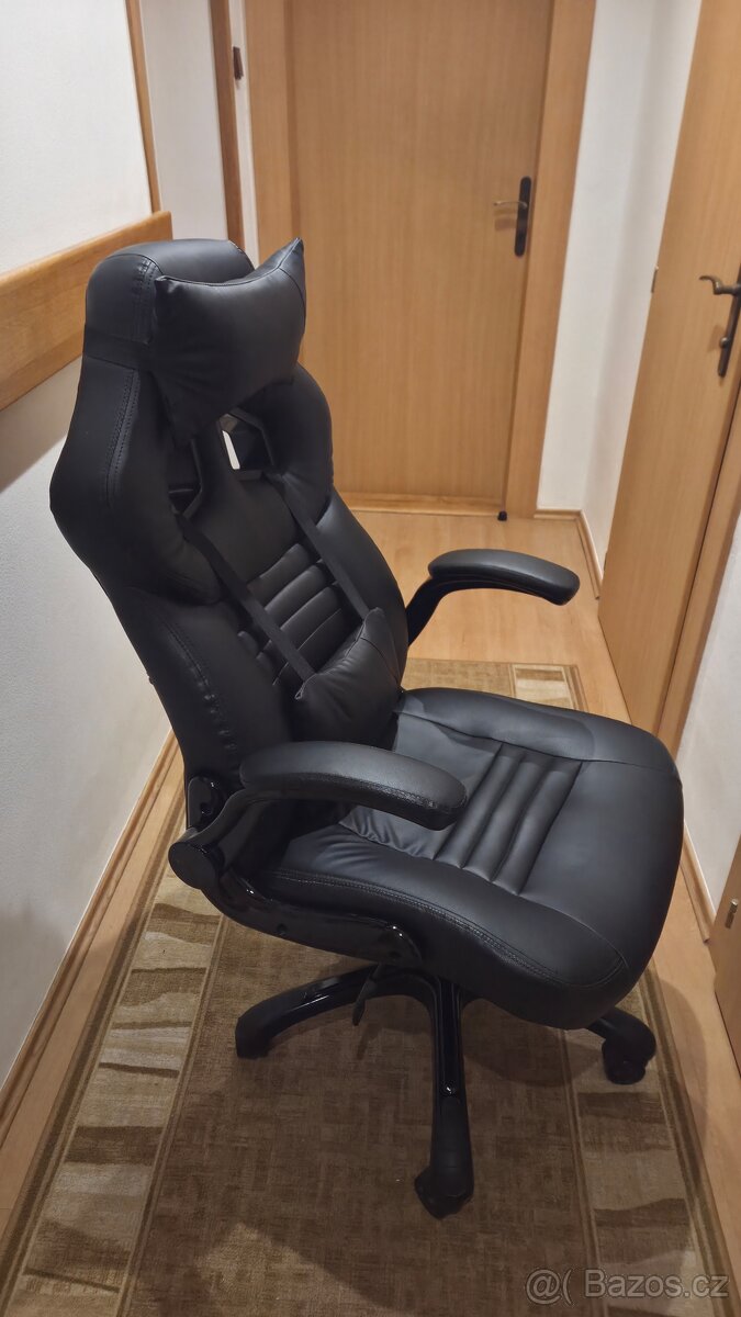 Kancelářské křeslo Racing Pro ZK-016 černé - 9