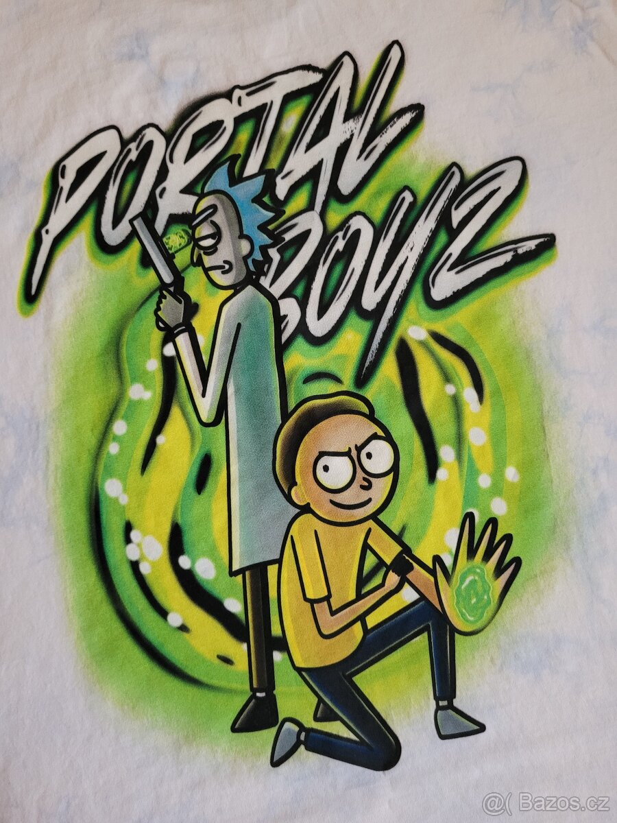 Nové pánské tričko Rick & Morty zn. H&M, vel. L-XL - 9