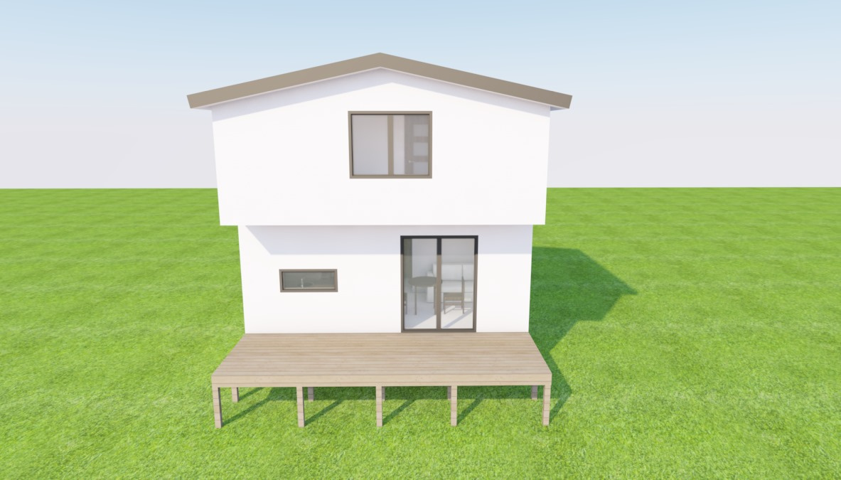 Dum 6×6 na patro ze SIP panelů - 9