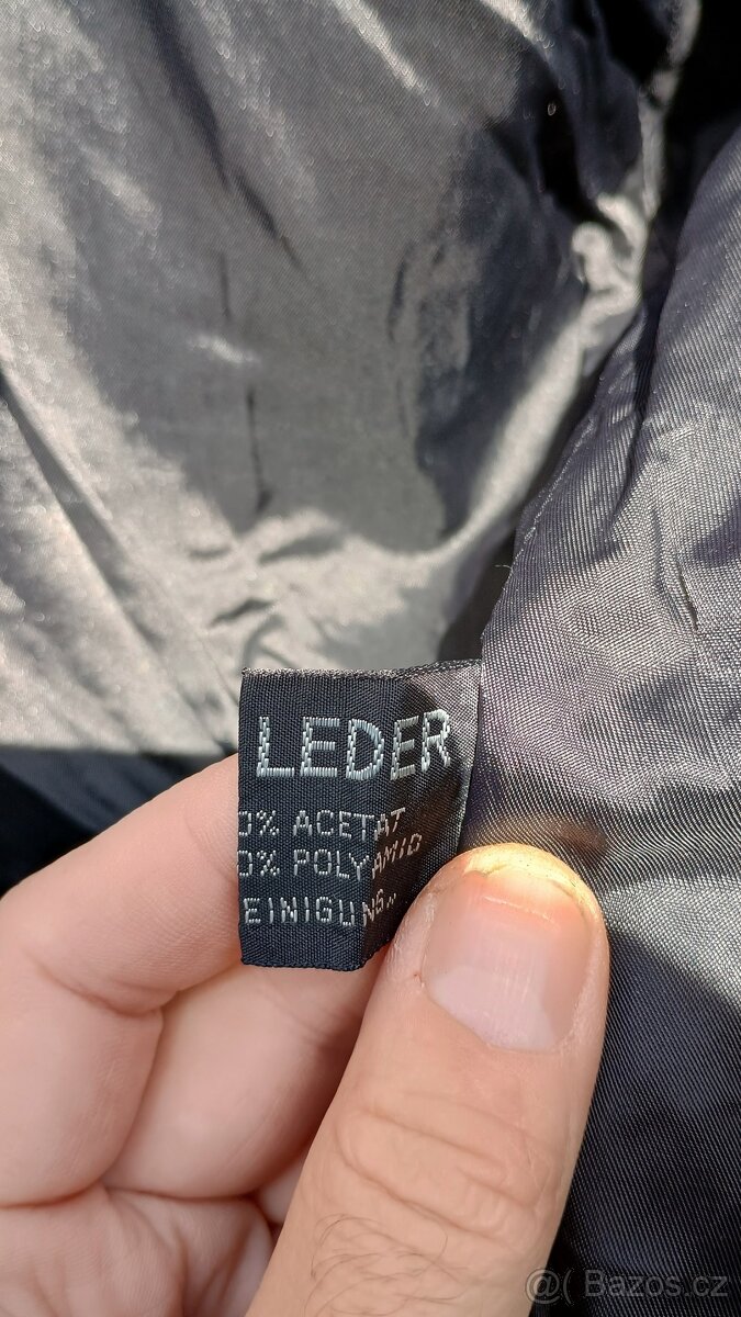 Cropped Leather Jacket 38/M - 9