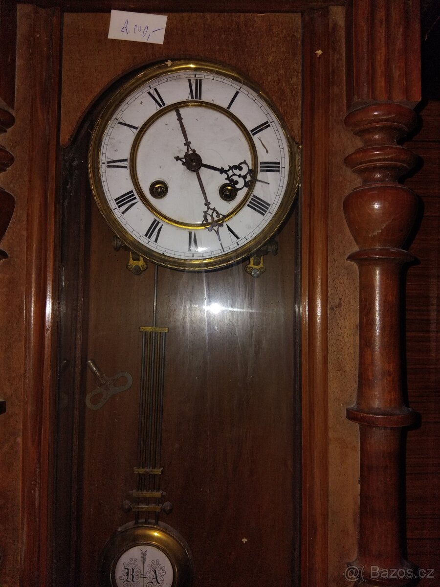 Starožitné hodiny 4 kusy. - 9