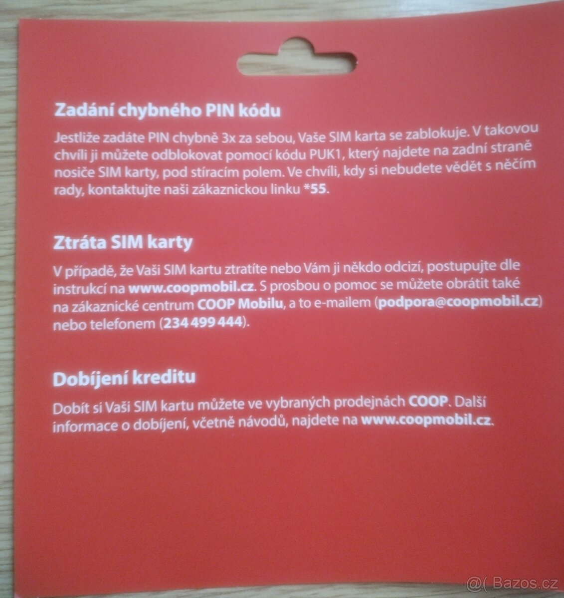 COOP mobil sim karta - 9