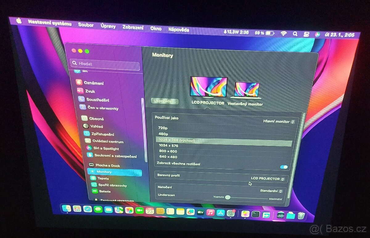 3LCD Projektor promítačka 3M MP8749 - 9