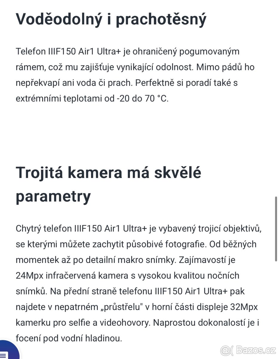 IIIF150 Air1 Ultra+ 12GB/256GB Obsidian Black - 9