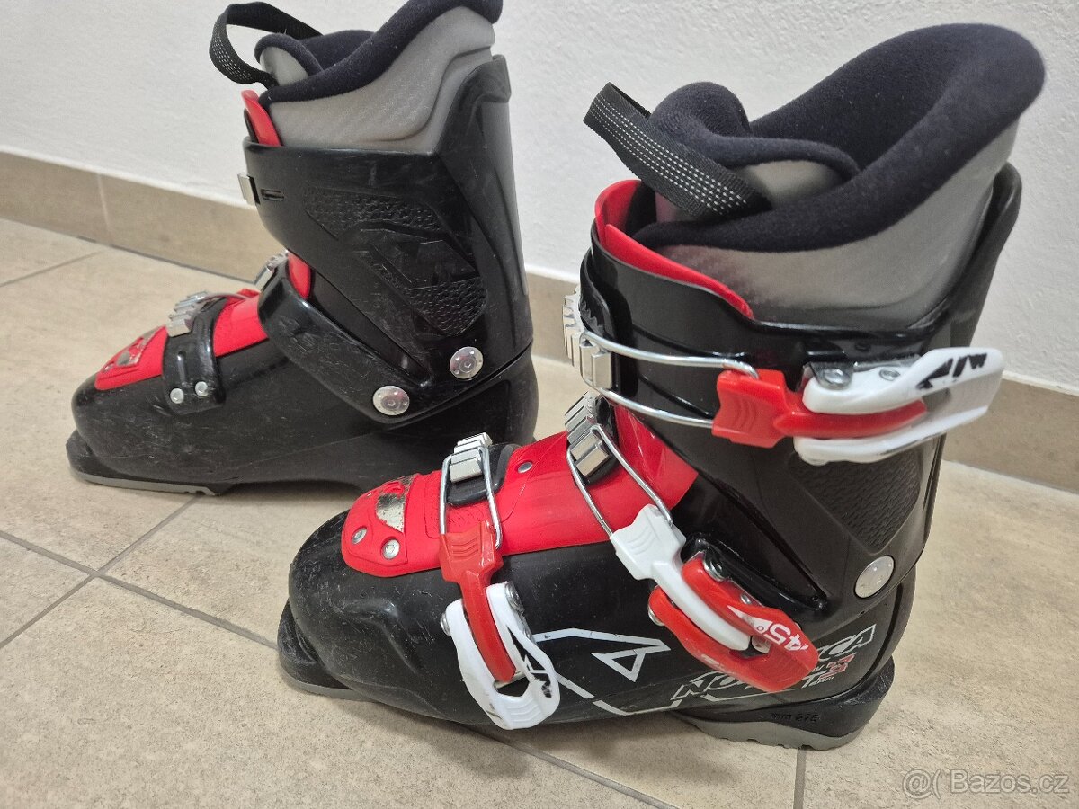 Dětské lyže WEDZE vel. 110cm + lyžáky vel. 22-23.5cm - 9