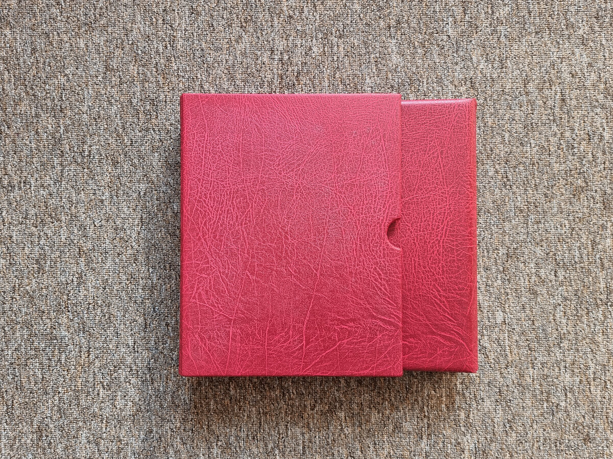 Albové desky LEUCHTTURM VARIO F + zasklené listy POFIS 76 ks - 9