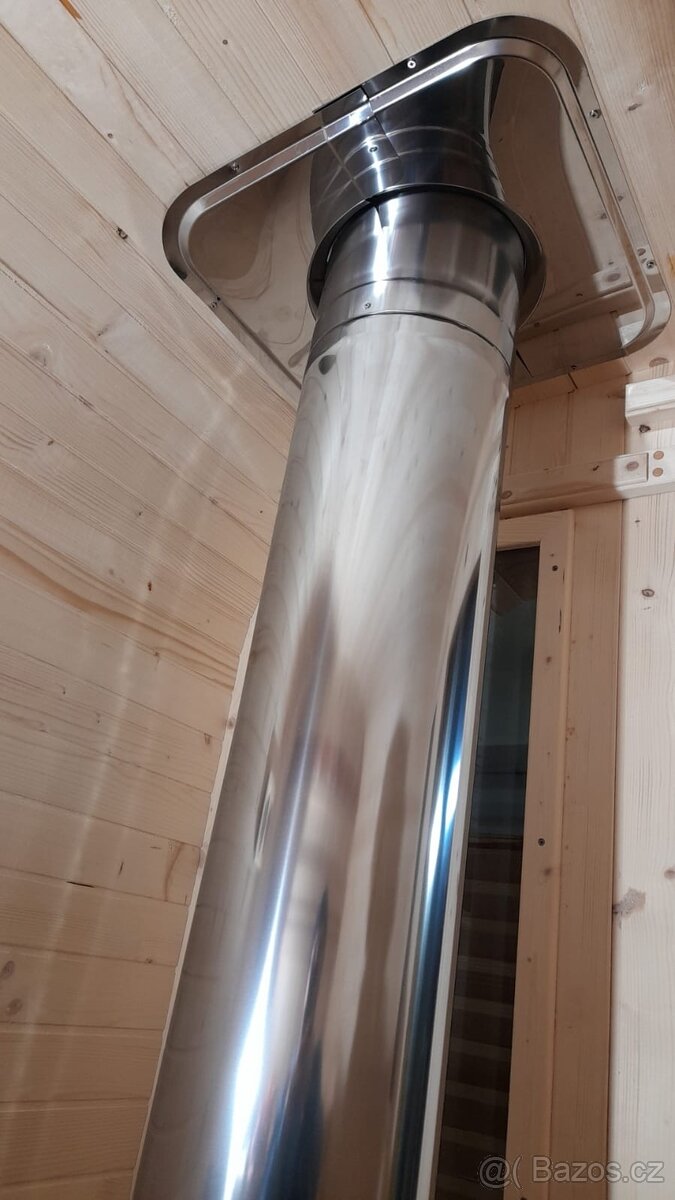 Luxusní Fínska sauna z cedru pro 4-6 osob. - 9