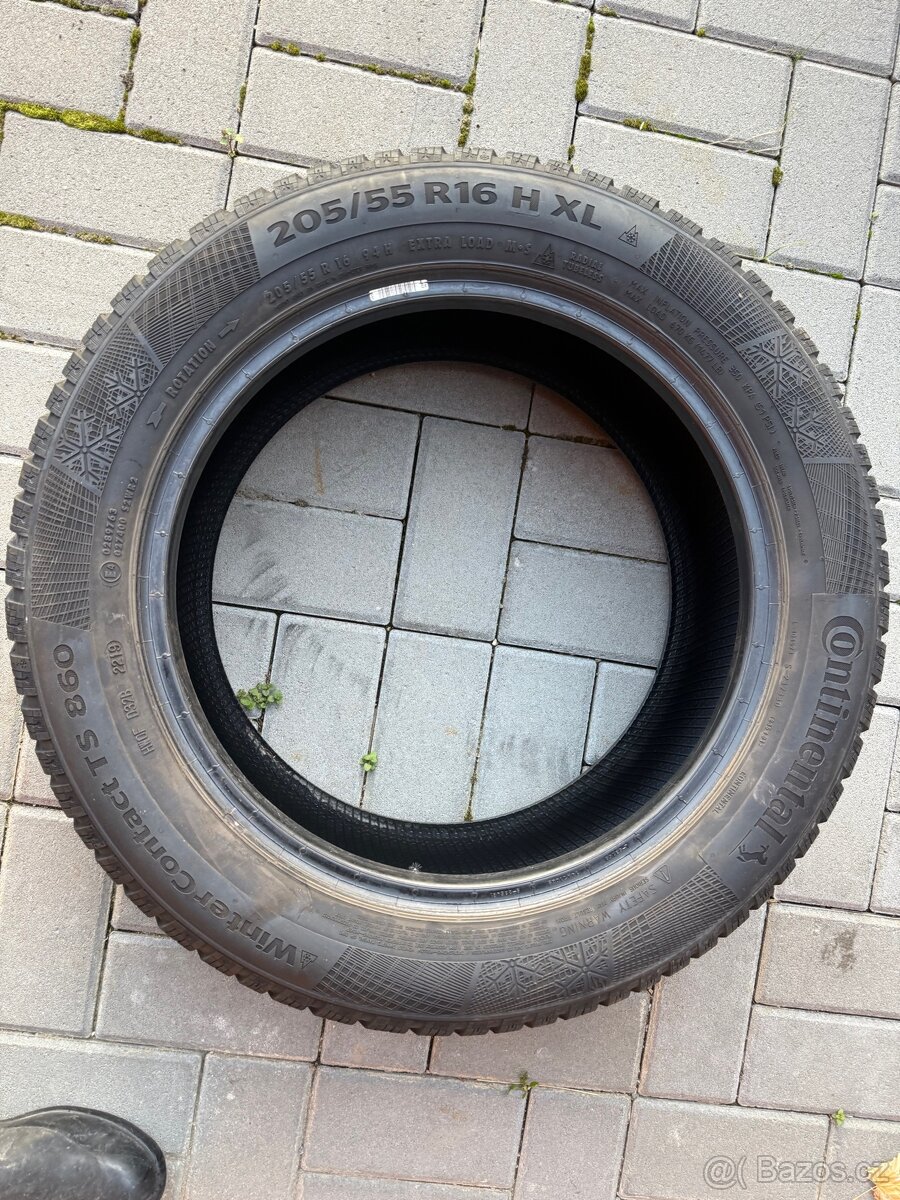 Continetal WinterContactTS860 205/55R16 94H XL - 9