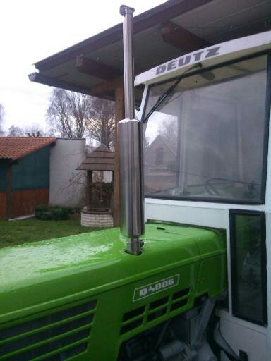 Nerezový výfuk Zetor - 9