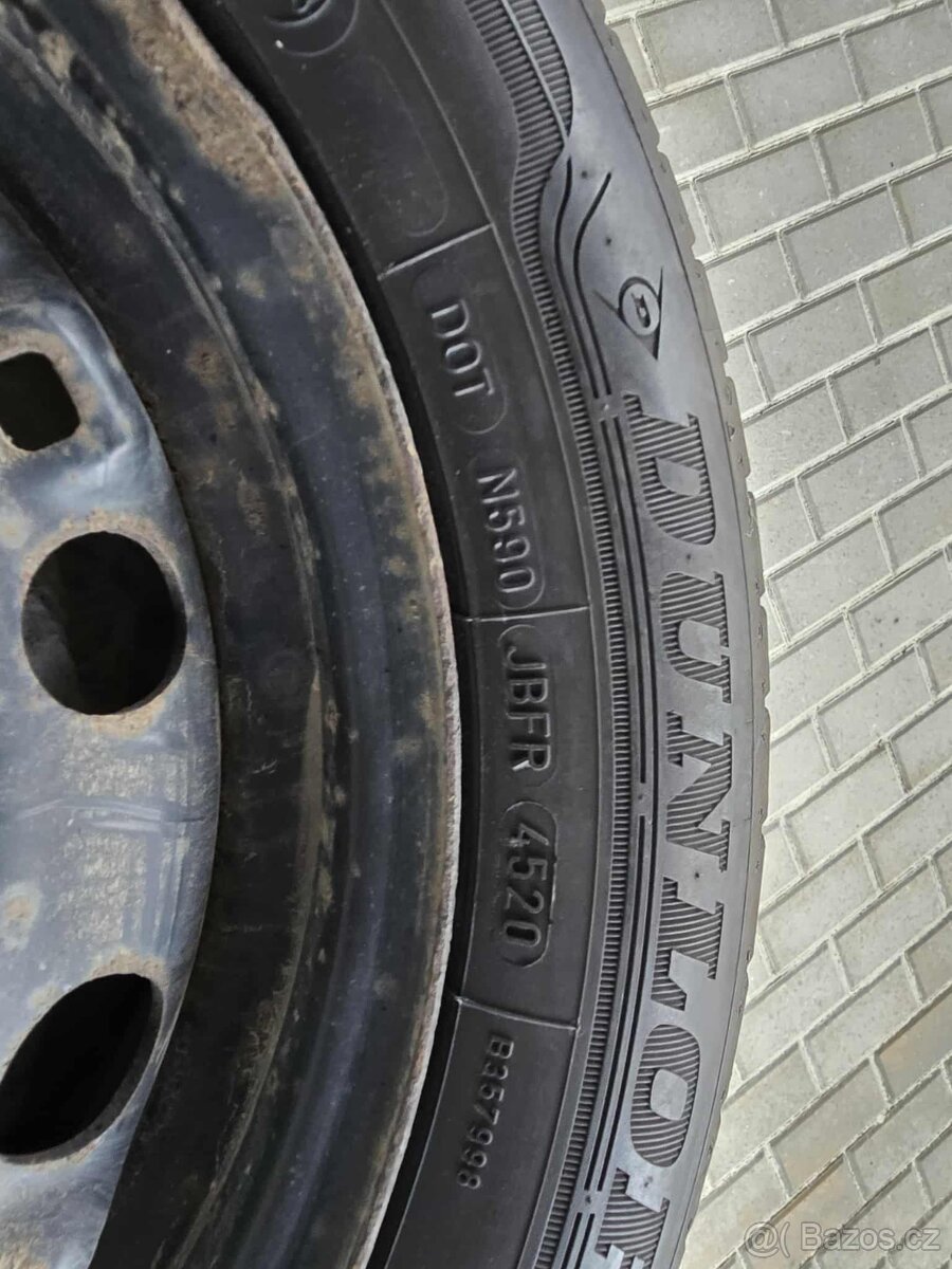 4 x letní pneu 185/60 R15 84H Dunlop Škoda Fabia 3, Rapid - 9