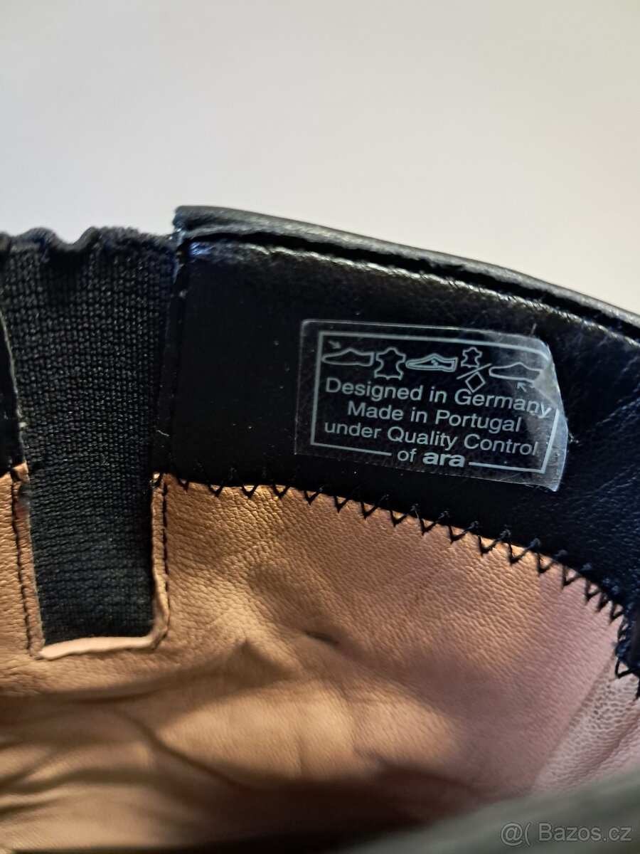 Dámské nízké kozačky Ara 38,5 - 9