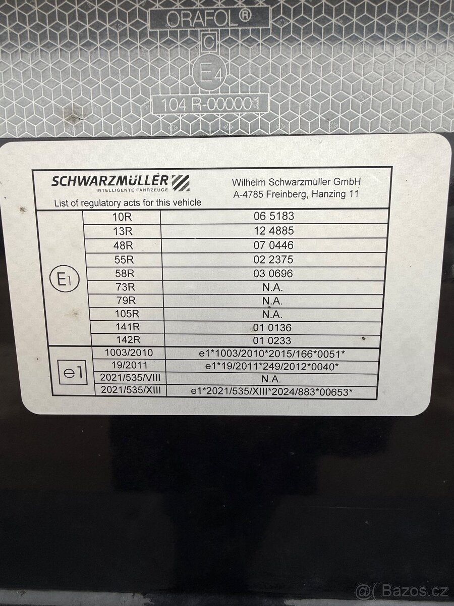 Sklápěcí návěs Schwarzmüller 27m3 - 9