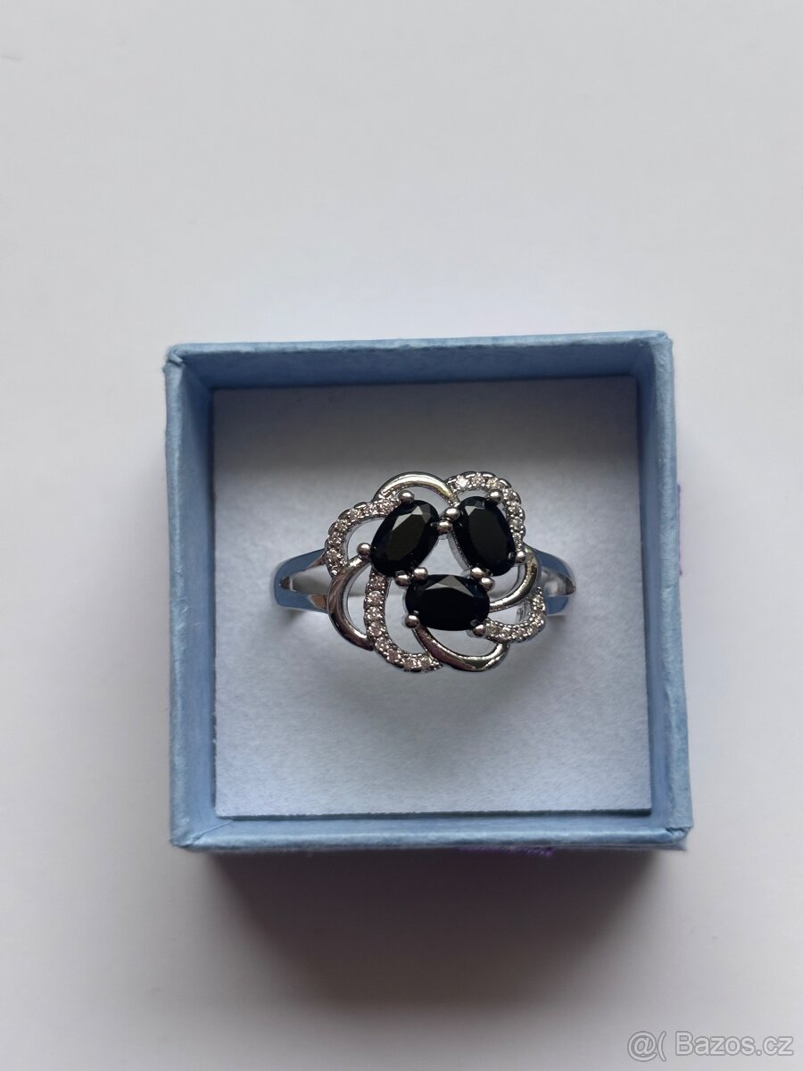 Nové stříbrné prstýnky punc 925 - 9