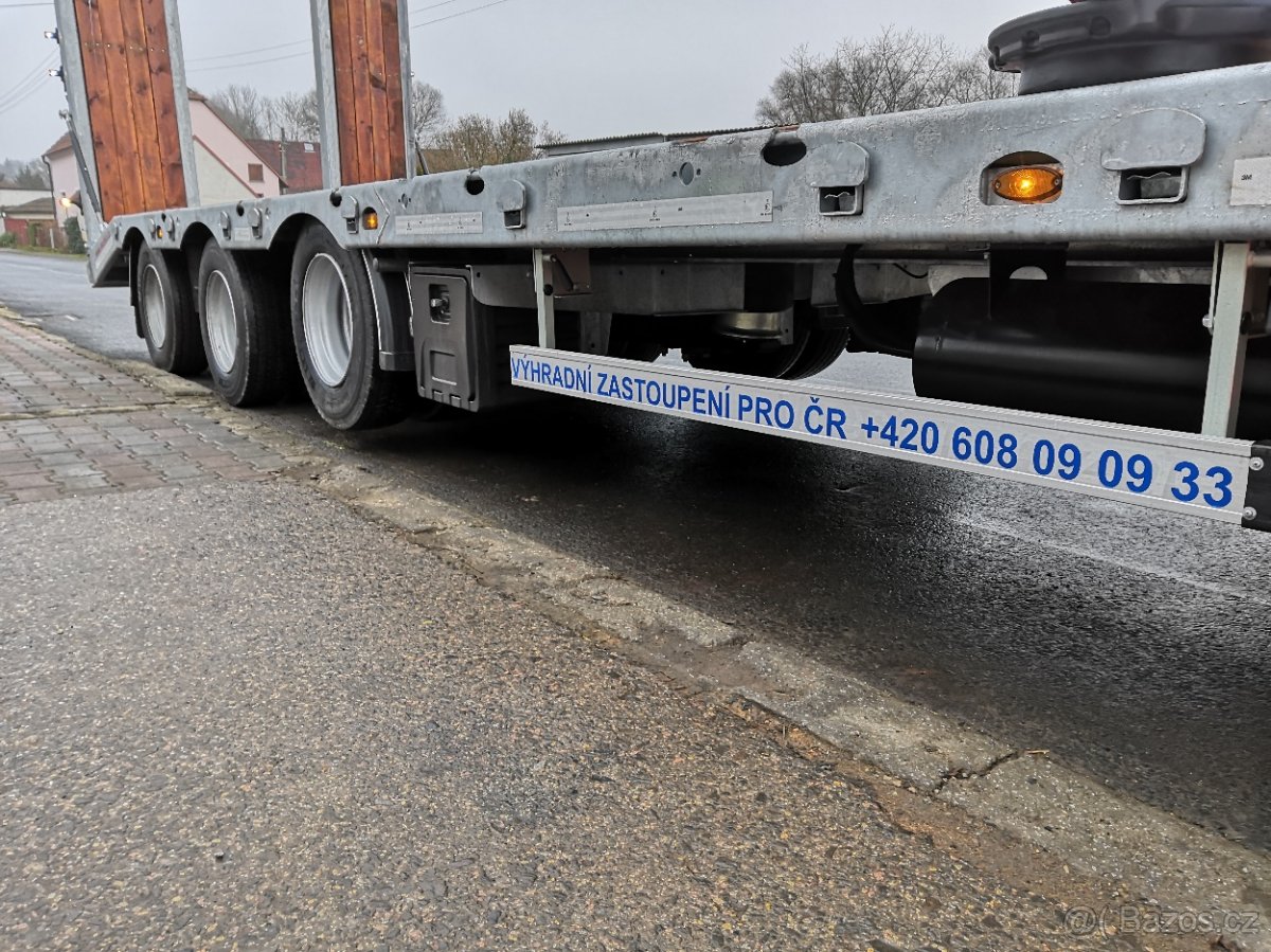 Vlek kára tandem podvalnik přepravník 3nápravy - 9