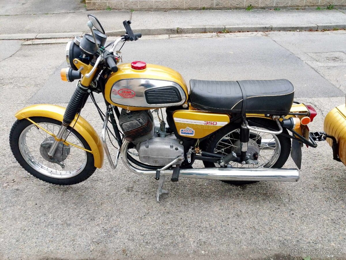 Jawa 350/634 + PAv 41 - 9