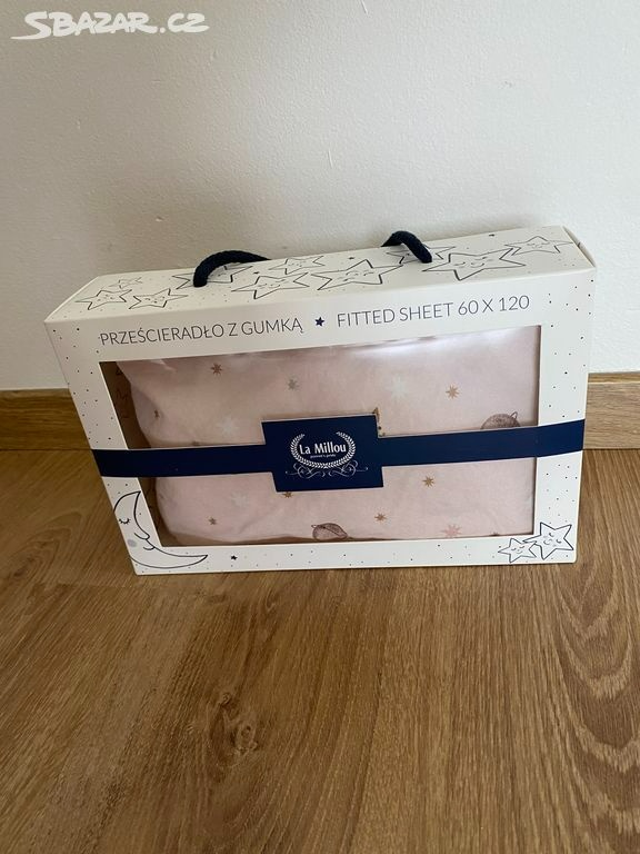 Set do postýlky La Millou sada polštářku, deky a prostěradla - 9