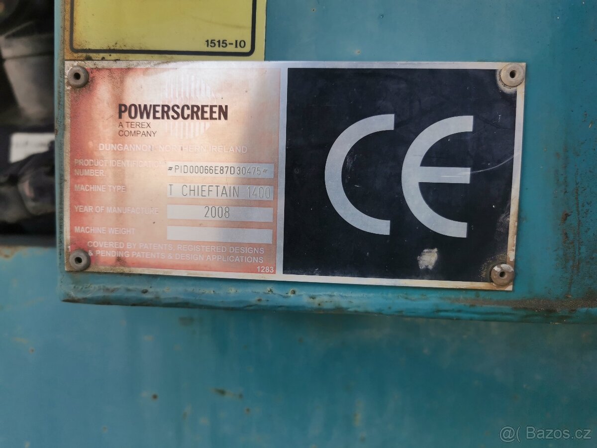 Powerscreen Chieftain 1400 mobilná mokrá triediaca linka - 9