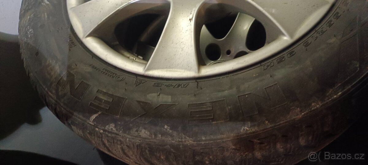 Zimni sada kol s pneu na BMW E60 E61 zadokolka 225/55 R16 - 9